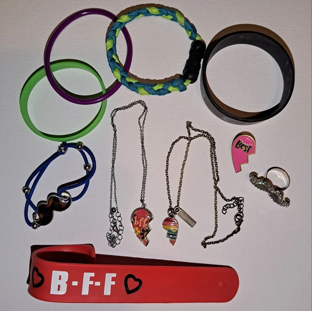 4/$15 🌻 Scene Style Jewlery Bundle Set of 10 Colorful Accessories